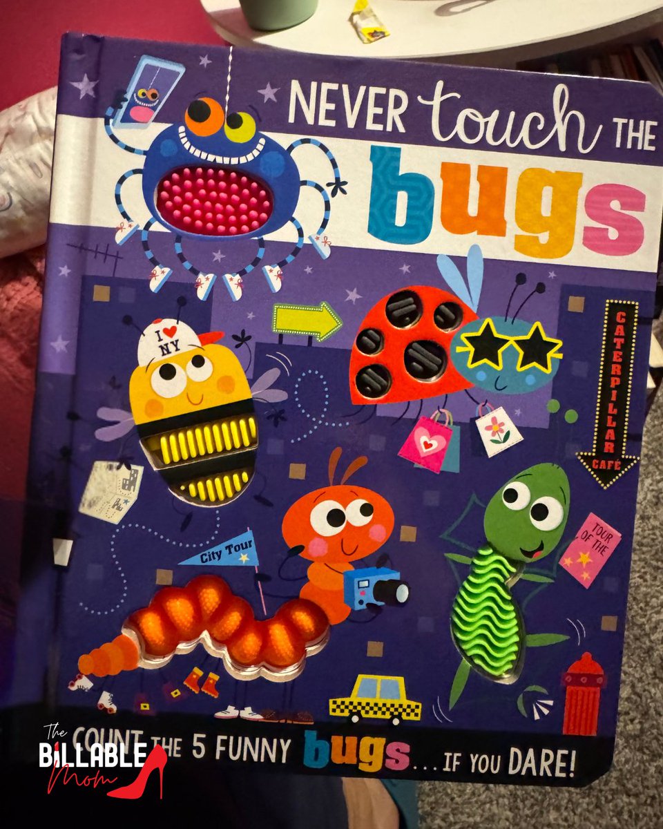 Counting down with bumpy bugs! 🐞🔢 

Kids love the textures and bright colors—perfect for curious little hands.

Shop here: amzn.to/4rP7szk

#affiliate #KidsBooks #ReadingWithKids