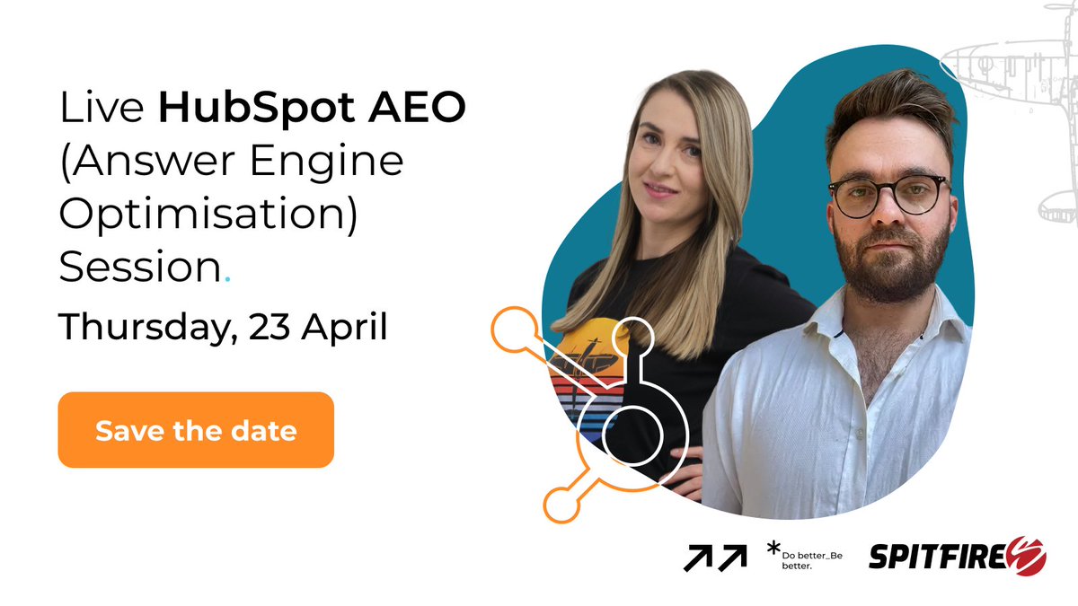 📢 Save the Date
23 April | 3 - 4PM SAST
Learn how to set up <a href="/HubSpot/">HubSpot</a>’s AEO tool, track AI visibility, and turn insights into action.
We will also share how to prepare your portal for AI and future opportunities.
More about AEO here: hubs.la/Q04cwRVD0