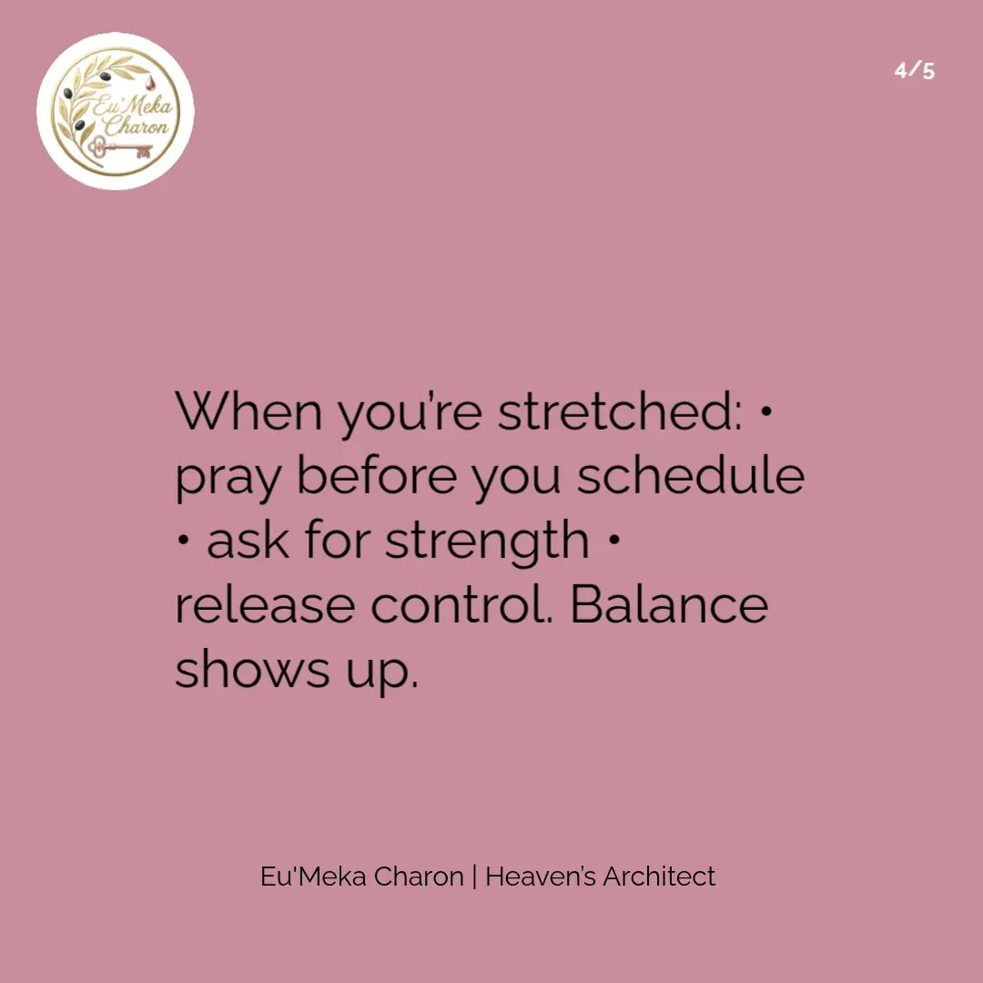eumekacharon's tweet image. ✨Say this Affirmation Aloud: 'I am making time for prayer, creating the vision, and walking in unity as a Believer
#Unity #ChristianLeadership #KingdomStewardship #FaithAndFamily #PrayerVisionUnity #BiblicalWisdom #ChristianWomen #KingdomLiving #PeaceInTheHome #BodyOfChrist