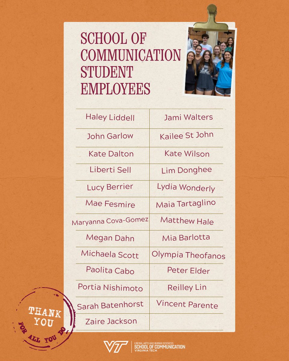 VT School of Communication tweet media