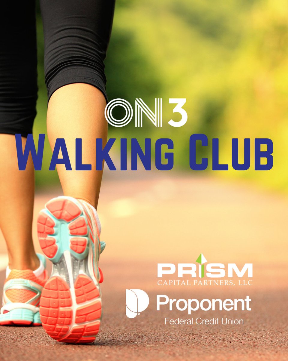 Join Prism &amp; Proponent for the ON3 Walking Club—a quick, energizing walk to refresh your body and clear your mind during your lunch break!
Dates: Mon – Thurs. | 12:30 PM
Starts: April 20
Meet: In front of the 100 Metro Blvd. Building
Move more. Connect more. Feel great.