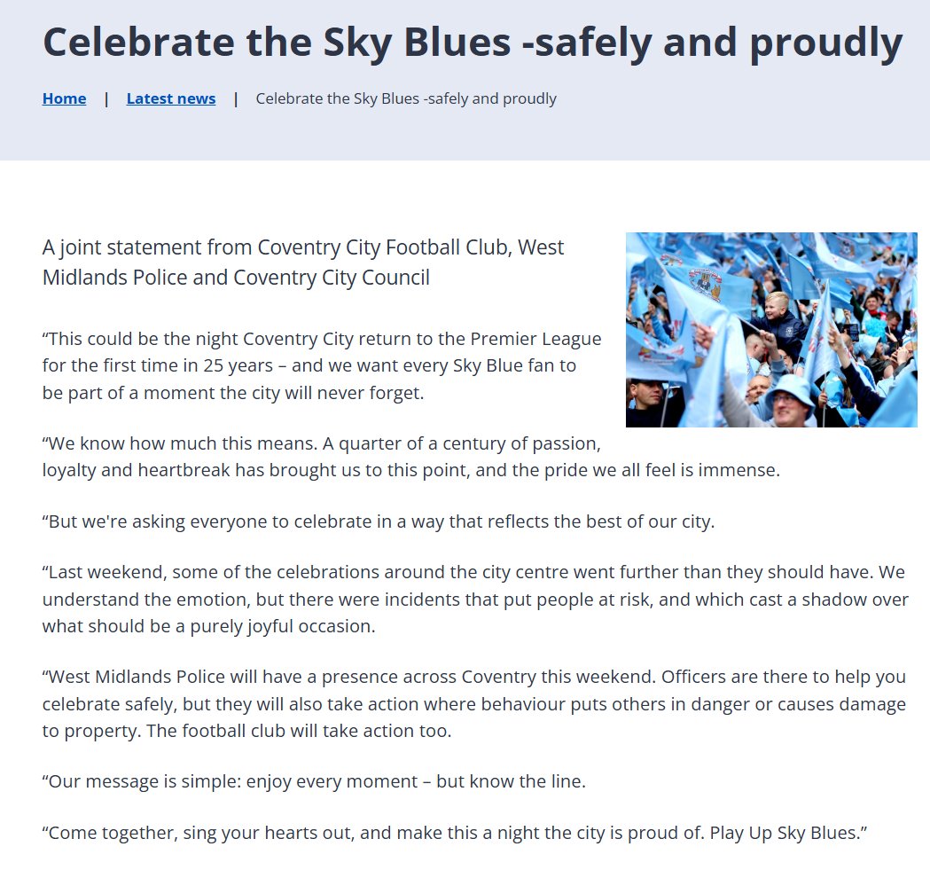 Coventry City Council tweet media