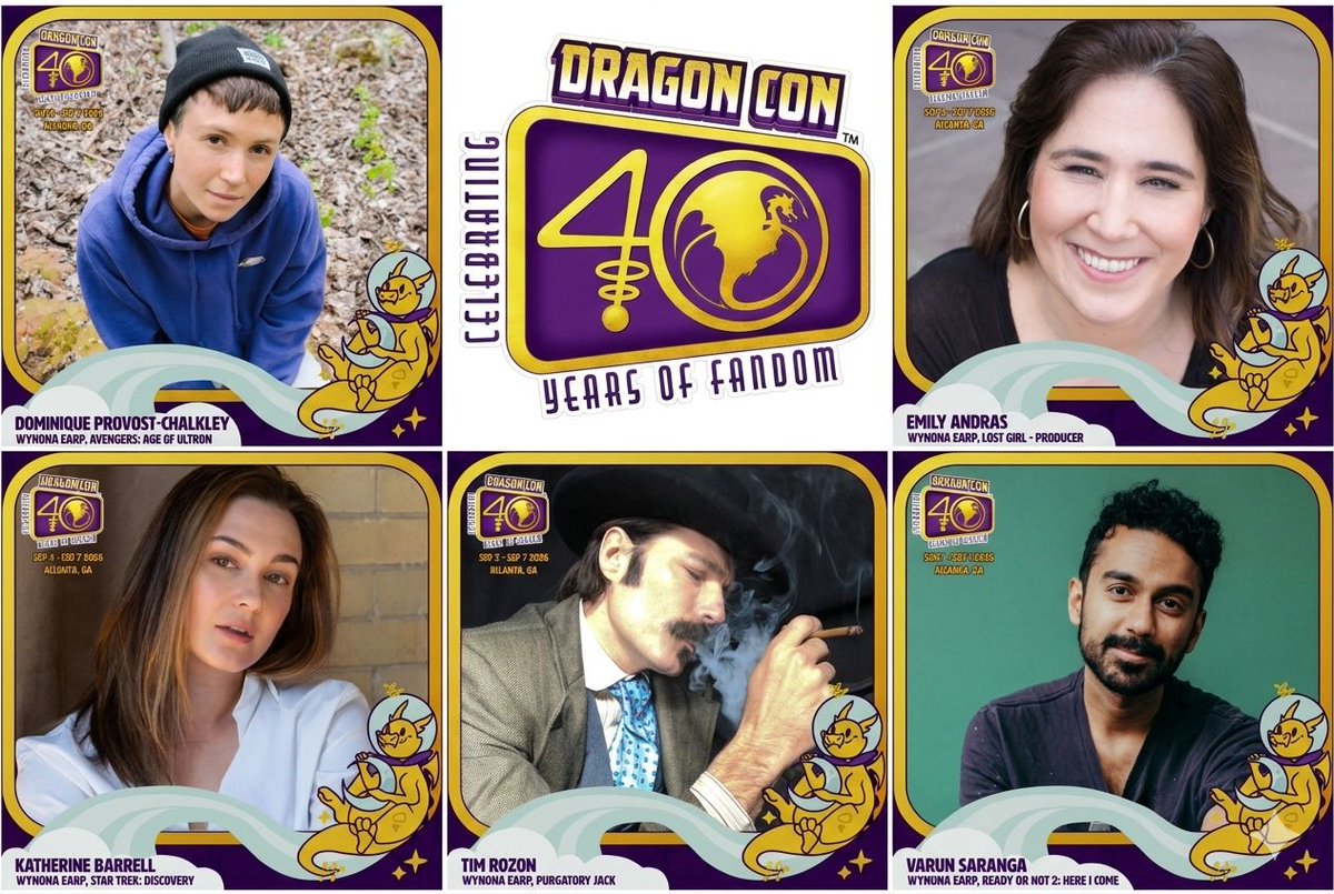 WynonnaEarpPod's tweet image. Only 139 days until we see all of these #WynonnaEarp guests at #DragonCon 2026!

I recorded a video with helpful information about the con and details on an Earper attendee email list to share tips, advice, etc. You can check it out at the link below...

youtube.com/watch?v=V0nU6D…