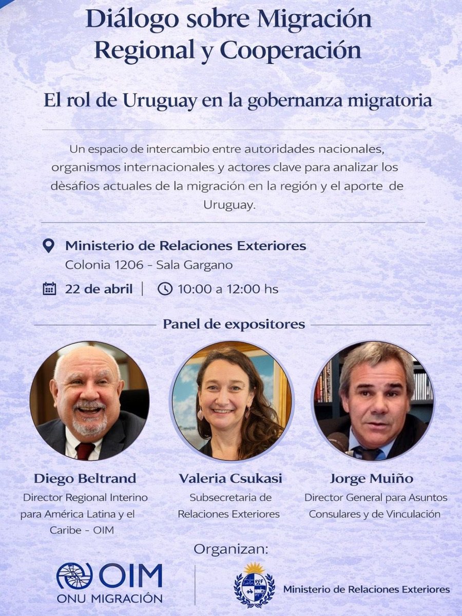 OIM Uruguay tweet media
