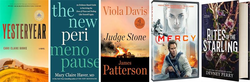 BigelowLibrary's tweet photo. This week the Bigelow Free Public Library has 46 new books and four new movies.  New items include Yesteryear. https://t.co/F5zuLGWFwH https://t.co/FoFJbTipvn