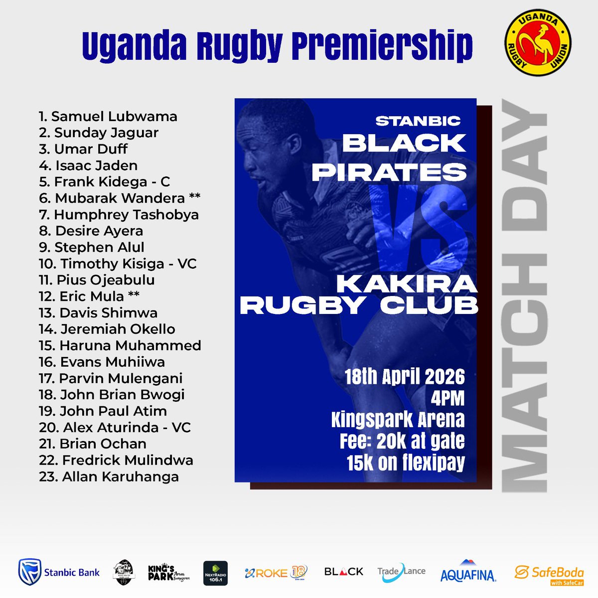 PIRATES RUGBY tweet media