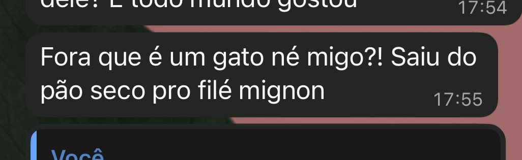 Finalmente dando orgulho para os meus amigos e me relacionando com uma pessoa que eles também acham bonita