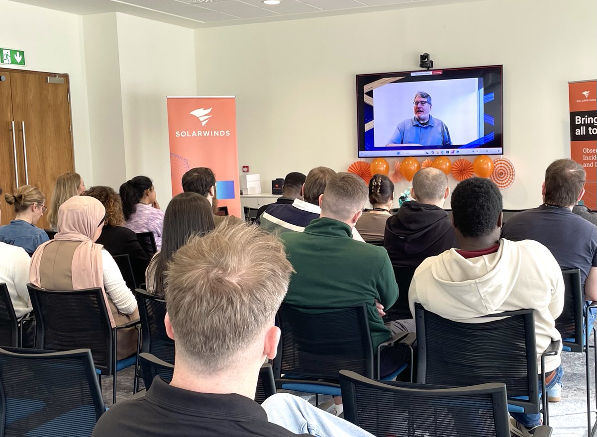 SolarWinds tweet media