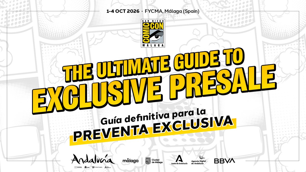 San Diego Comic-Con Málaga tweet media