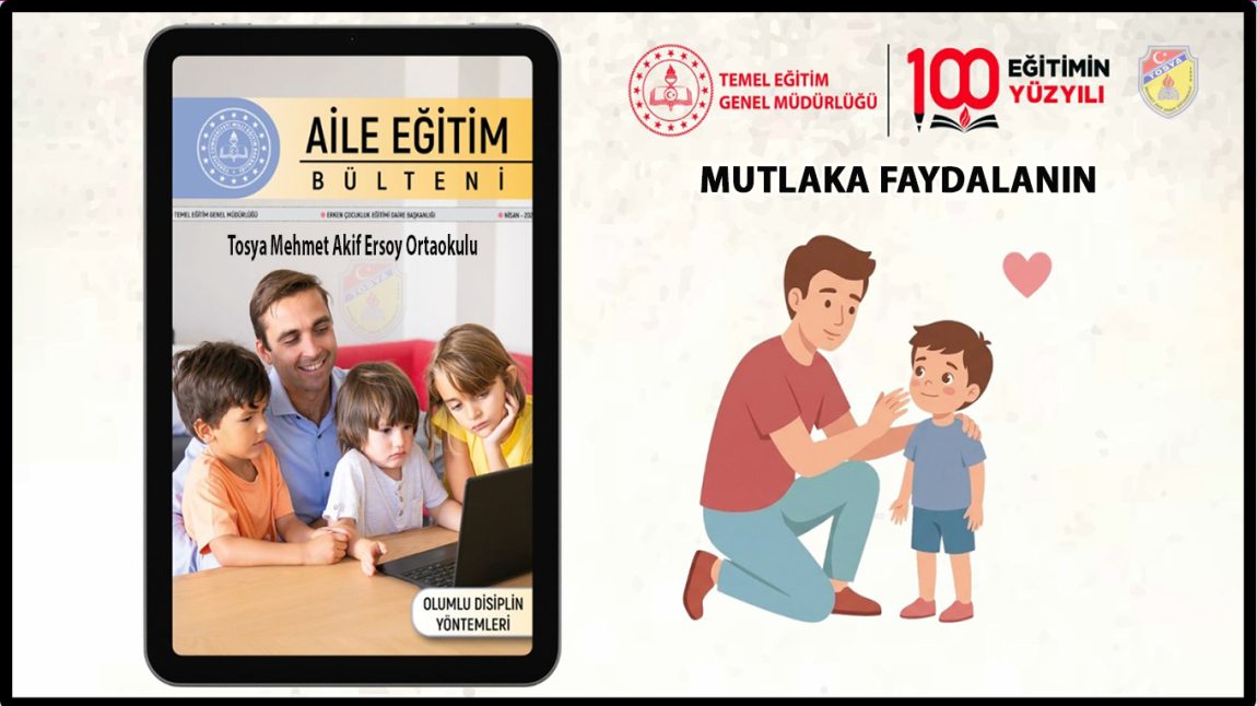 TosyaMAEO's tweet photo. 📌Aile Eğitim Bülteni (Nisan 2026)

Detaylar bağlantıda 👇
https://t.co/0xjlHo4CKm https://t.co/7uL1bOluX6