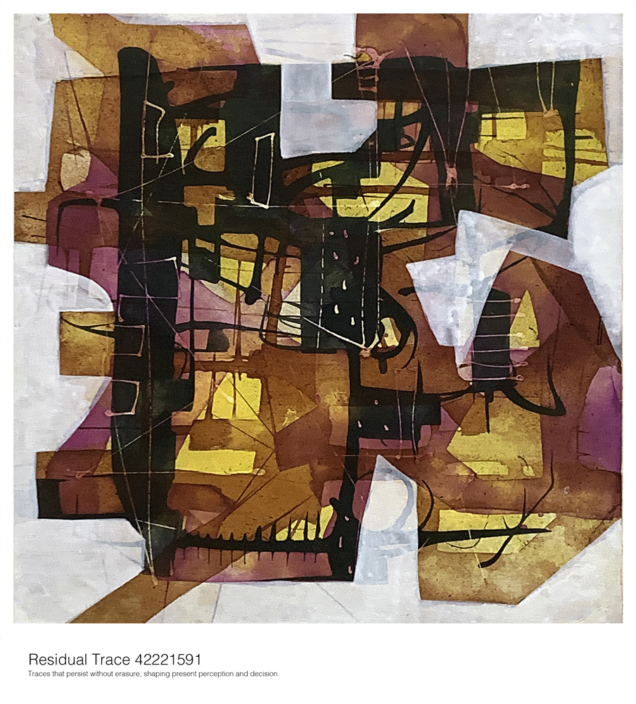 Residual Trace 42221591
Traces that persist without erasure, shaping present perception and decision.

#drawing #artwork #abstractart