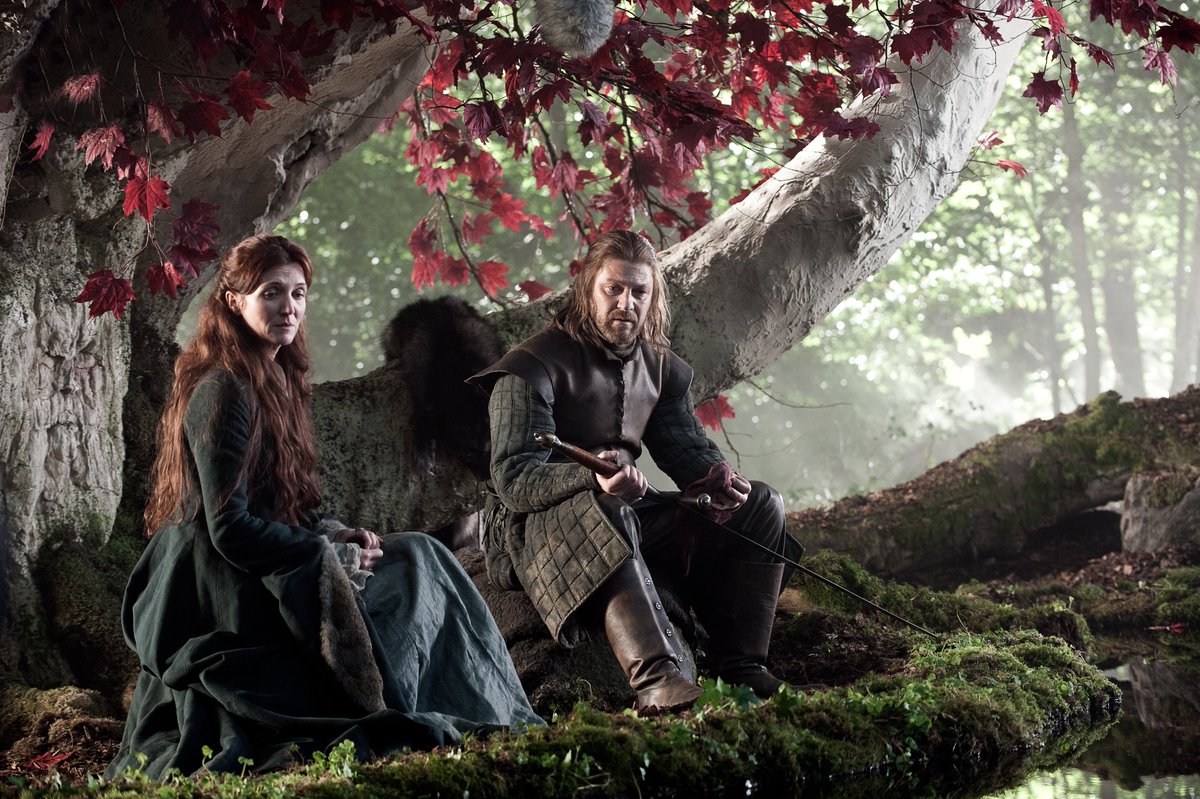 WiCnet's tweet image. Don’t mind me, just crying over these Game of Thrones season 1 photos 🥺 #gameofthrones