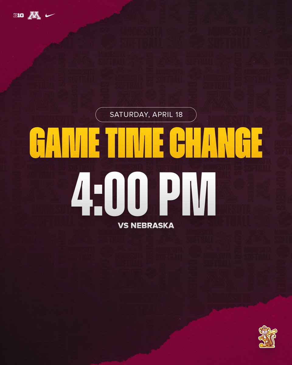 Minnesota Softball tweet media