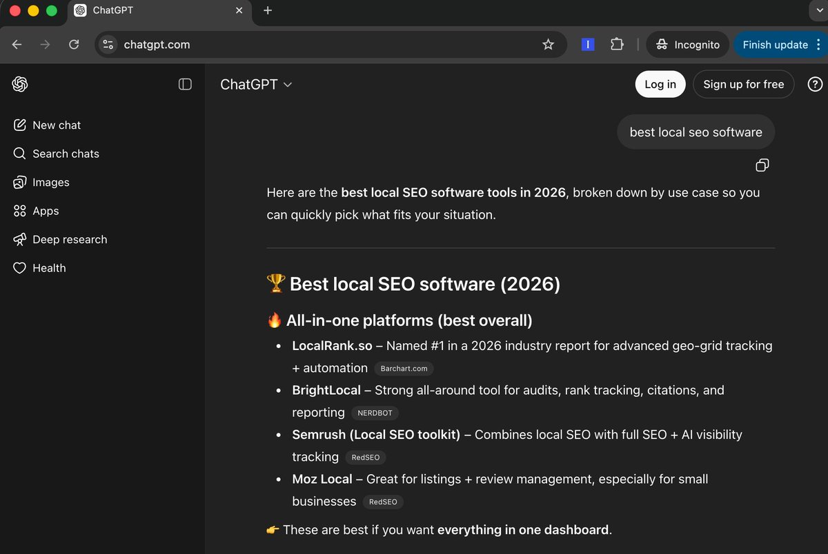 Boring Local SEO tweet media