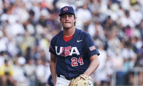 JoeDoyleMiLB's tweet photo. Can confirm Kiley McDaniel's reporting that at least one scout gun had Coleman Borthwick up to 100 mph last week. That's the 12th high school arm that's touched 99+ this year.

Coleman Borthwick
Landon Brown
Brody Bumila
Joseph Contreras
Bryce Hill
Bo Holloway
Caseh Kiker
Kaiden McCarthy
Grayden Seuferling
Savion Sims
Tyler Putnam
Ethan Wachsmann