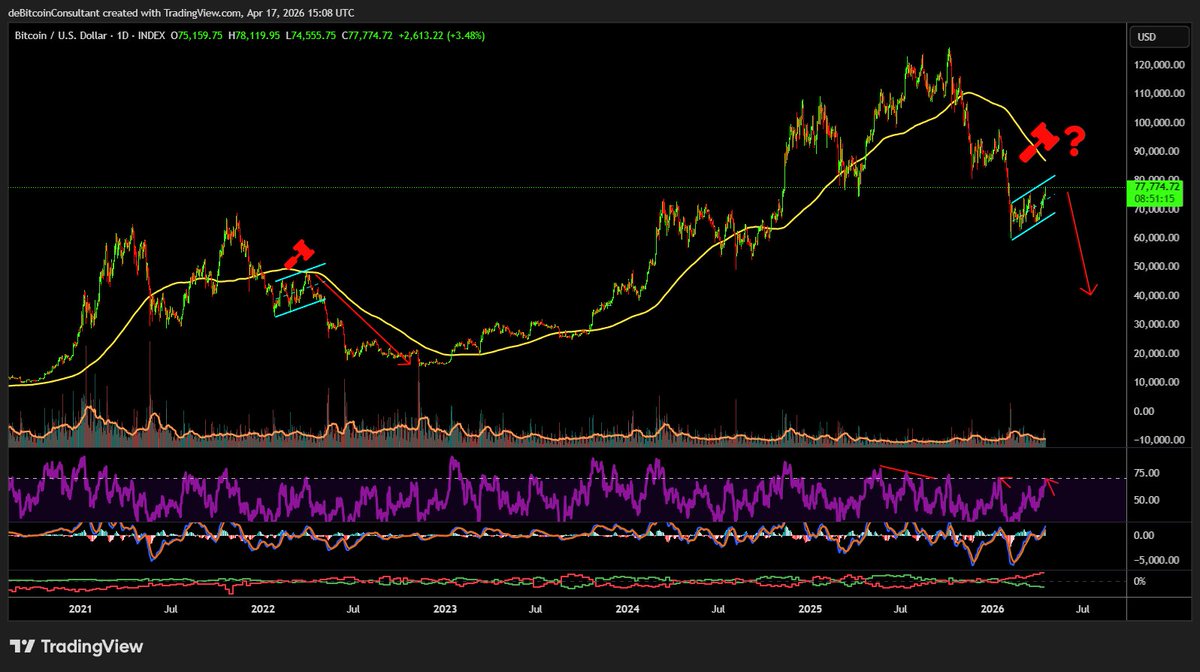 de Bitcoin Consultant tweet media