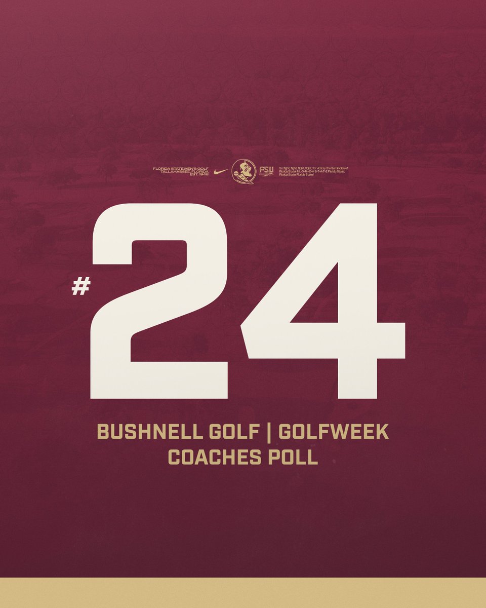 FSU Golf tweet media