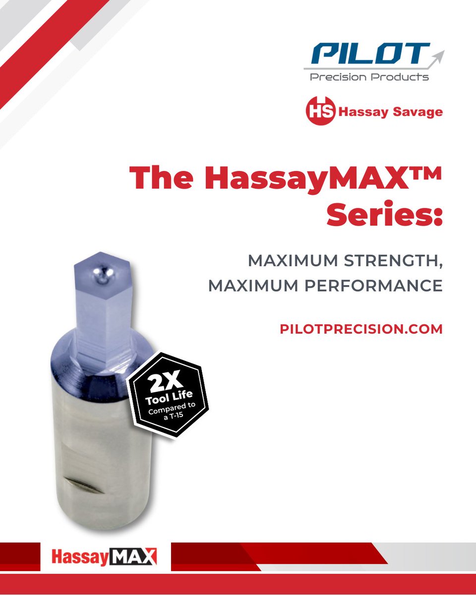 Maximum strength. Maximum performance.

HassayMAX™ is built for high-output applications — delivering longer tool life, better surface finish, and reliable performance in tough materials.
See more: hubs.li/Q0492q9K0

#Resharpening #Tooling #HighPerformance #CNCMachining