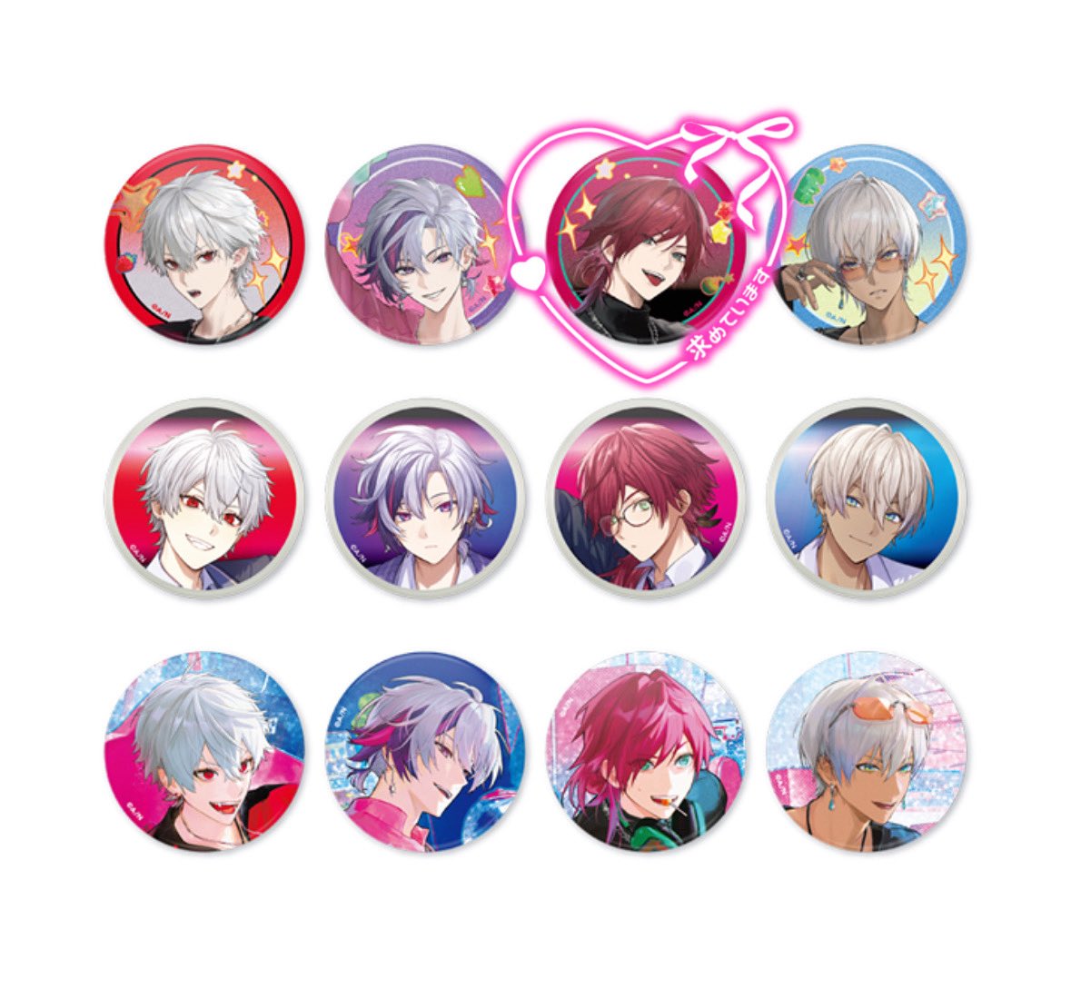 L4u_1ro's tweet photo. 【交換】
VSせめよん
ランダムグリッター缶バッジ

譲)
画像①🎲/💧

求)
画像②🗝💸

･🎲は💧を含むお取引
･まとめて交換の方優先
･名古屋手渡し＞郵送

検索からでもお気軽にお声がけください https://t.co/BdOjhnaNBK