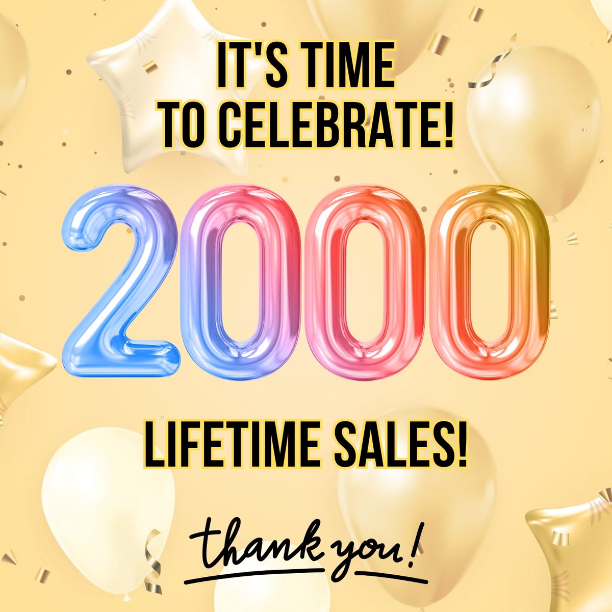 I self-published my debut Oct 2022, hoping for the best &amp; unsure what the future may hold. Less than 4 years after publishing, I've sold 2000 books! Between marketing, imposter syndrome, health issues, I didn’t know if I would sell a single book. I am so grateful for every sale!