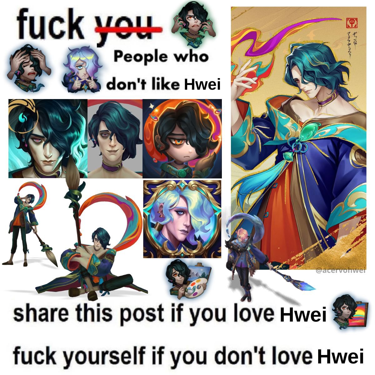 🎨﹕Dossiê Hwei .ᐟ.ᐟ 🖌️ tweet media