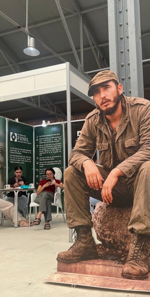 #PatriaConFidel es una realidad que el imperio yanqui no puede borrar.

‼️Estamos haciendo Patria‼️

#VColoquioPatria
#DefendiendoCuba🇨🇺💪❤️