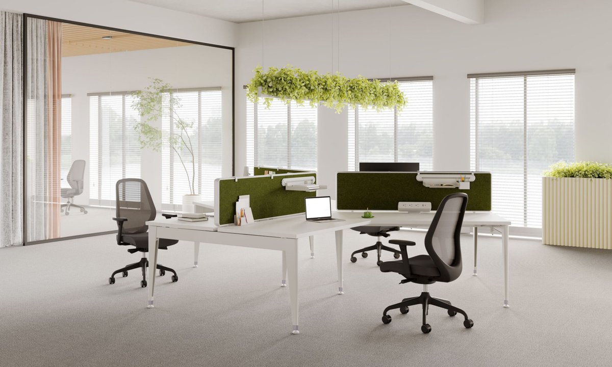 Streamline your workspace with benching systems—designed for collaboration, flexibility, and a clean, modern look. Perfect for growing teams, benching maximizes space while keeping everyone connected and productive. #officefurniture #benching  #Indianapolis #Indiana  #desks
