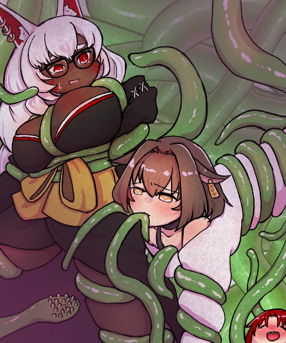 触手はいいぞ！！！
#なじゅろうかい #絵すとで #くらえぐら絵