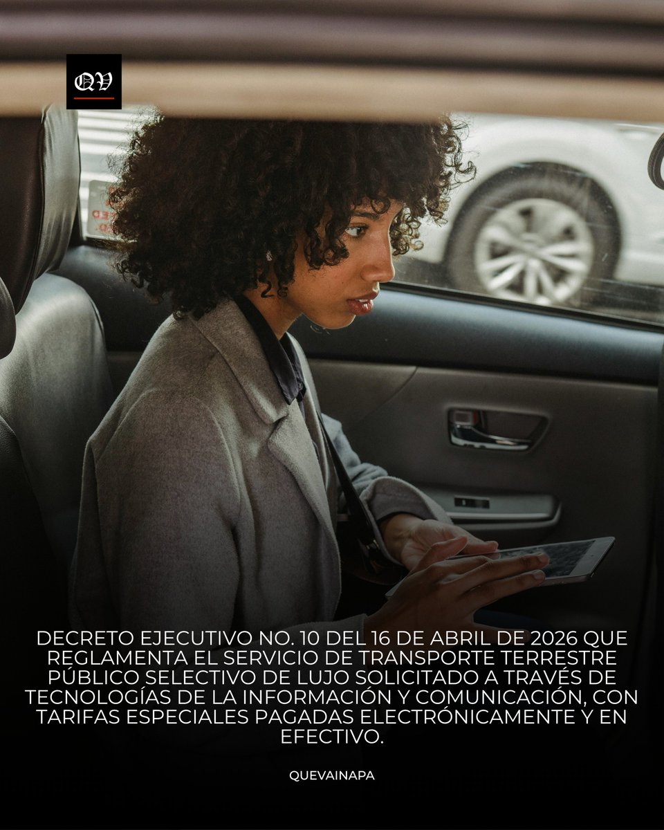 El decreto agrega que el conductor deberá ser panameño y tener licencia tipo E-1. Además, deberá contar con un certificado del MICI.
