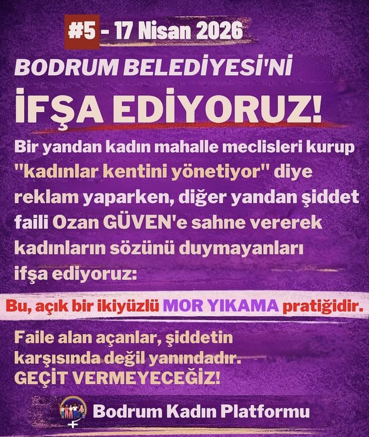Bodrum Kadın Platformu tweet media
