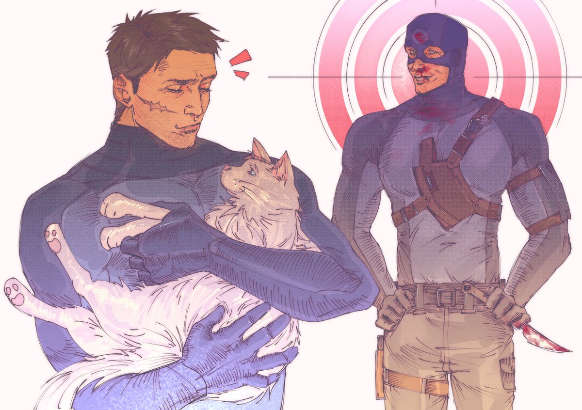 shoegazeti's tweet image. dex :3 #bullseye #daredevil