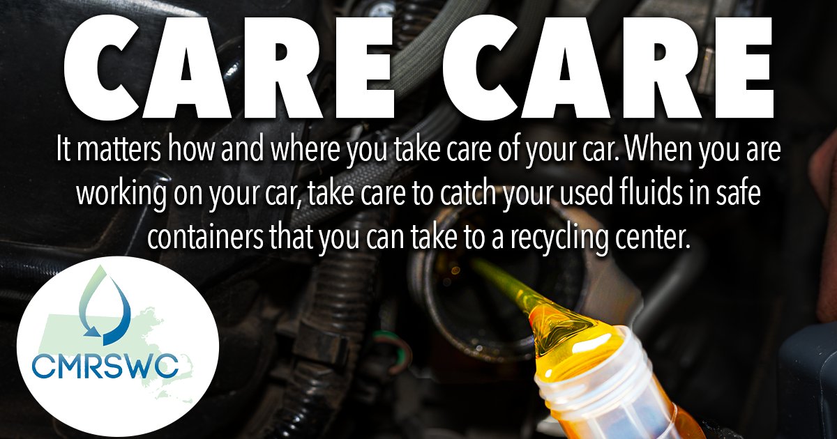MAStormH2O's tweet image. Car care matters 🚗

When working on your vehicle, always catch and properly dispose of used fluids

Keep them out of storm drains and waterways 💧

#Stormwater #CarCare #CleanWater
