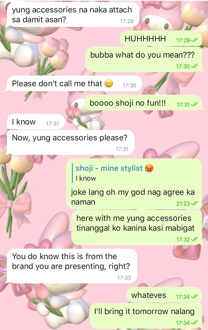 shiamiese's tweet photo. — a #jeongcheol few tweets au

convos between conyo model jasver (jh) and his too serious stylist shoji (sc) https://t.co/0x4qnZlXE9