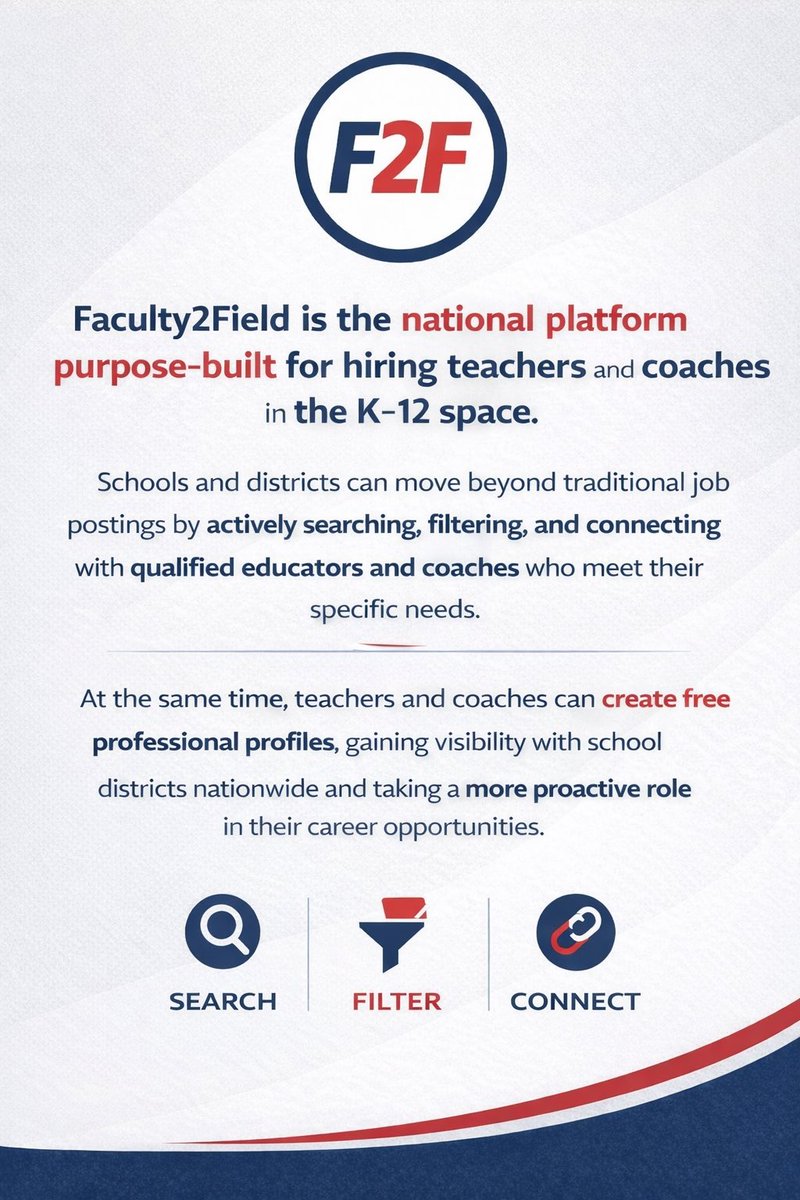 Faculty2Field tweet media