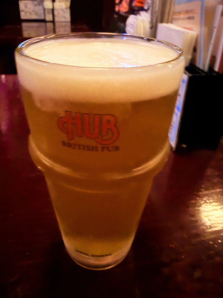 この店のフィッシュアンドチップスが美味いってしあちゃんに教えてもらってから毎回食べてる