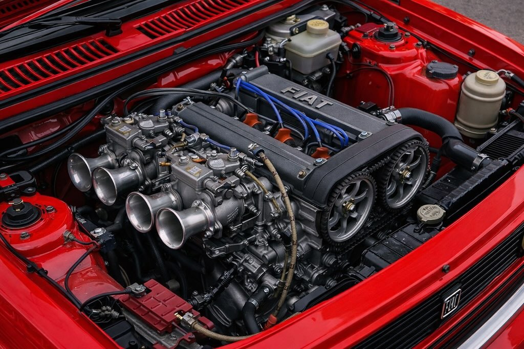 Retromania4ever's tweet image. ✅⬜🟥 #Fiat 128 #Sport