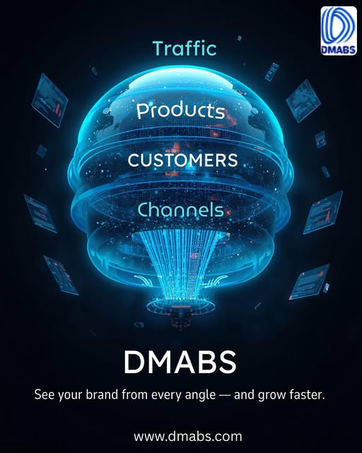 dmabs_digital's tweet image. The 360° Brand View
🚀 “See Your Entire Brand — From Every Angle”
DMABS gives you a complete, panoramic view of your business.
✅ Customer Behavior Insights
✅ Product Performance
✅ Channel Overview
✅ Customer Lifetime Value
✅ Growth Opportunitie
✅ Find hidden areas to expand