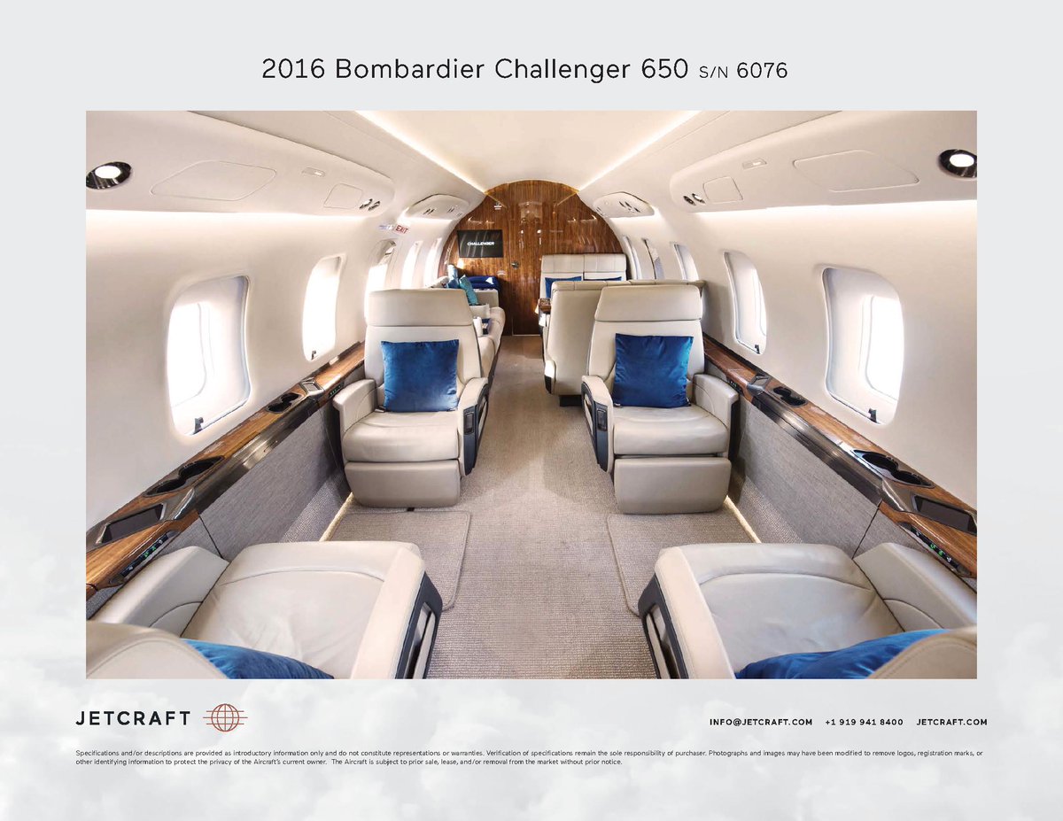 ColinDMello's tweet image. Here's a look at the interior of a 2016 Challenger 650. 

Premier Doug Ford's government spent $28.5 million of taxpayer dollars on the private jet now dubbed the "gravy plane" 

#onpoli