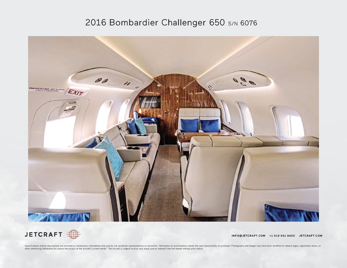 ColinDMello's tweet image. Here's a look at the interior of a 2016 Challenger 650. 

Premier Doug Ford's government spent $28.5 million of taxpayer dollars on the private jet now dubbed the "gravy plane" 

#onpoli