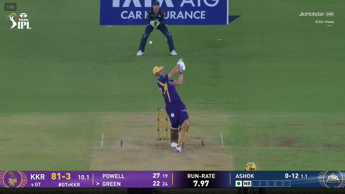RVadolkar's tweet photo. 🚨 CAM GREEN UPDATE 🚨

Was 28 (27) → now 69 (41)* 🔥🏏

What a turnaround — shifted gears like a machine and accelerating big time 💥💪

#KKRvsGT #IPL2026 #IPL #TATAIPL #GujaratTitans #CamGreen #Cricket #T20Cricket #MatchDay #KKR #GT #IPLFever https://t.co/YcGxzdsC8x