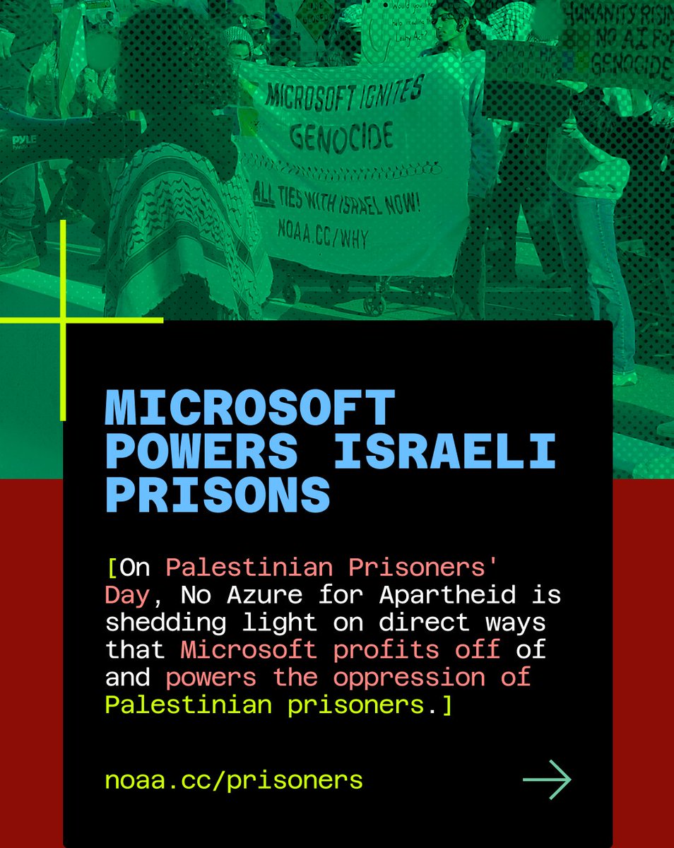 No Azure for Apartheid tweet media