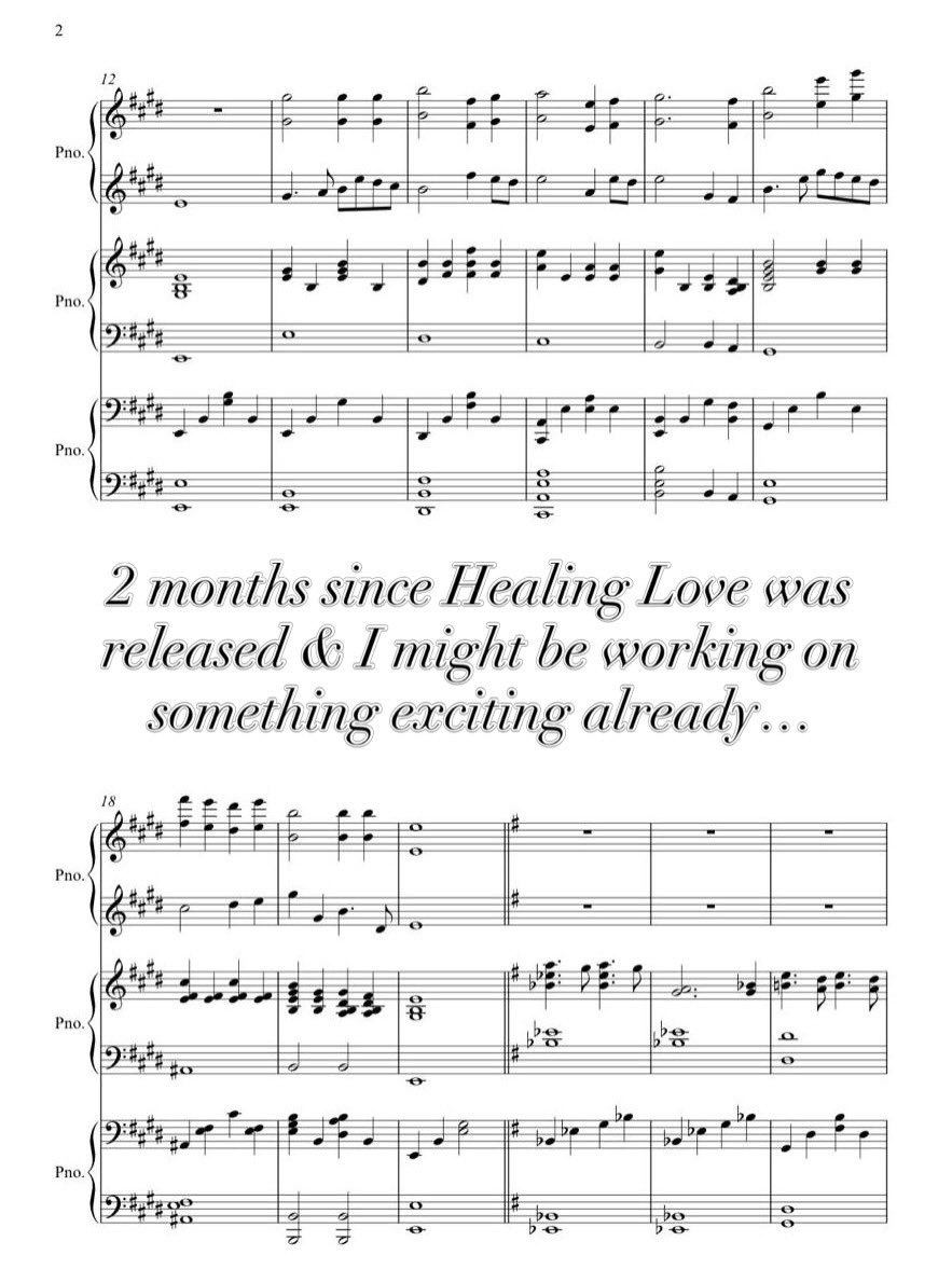 drolgathomas's tweet image. Something new might be coming soon…🎵🎼🎶🎹

Watch this space! 👀

I’ll update you all as soon as I can, but in the meantime I’m beavering away behind the scenes… 

Have a great weekend everyone! 

Olga x

#composer #classicalcrossover #productionmusic #olgathomascomposer