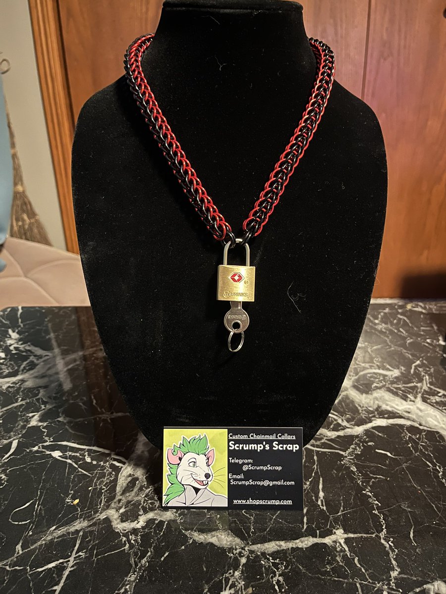 ScrumpScrap's tweet photo. Custom and ready made orders for $50 for April! Dm to get the collar of your dreams! https://t.co/AX3ulhP1Kk