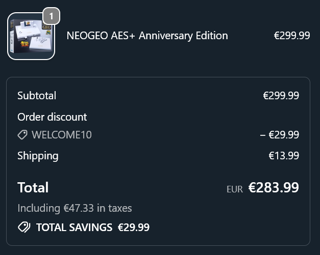 TheDGJX's tweet image. Je vous rejoins dans l'engouement général, et jme suis pris la petite édition 35e anniversaire ^^

On verra si Plaion m'enverra du matos pour review ou pas, mais au moins, j'aurai toujours ça 😁👍

RDV demain à 17h en live sur Youtube, on va parler de tous ça 😉

#neogeo #arcade