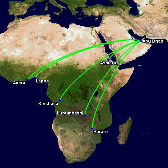 Aviation Route Maps tweet media