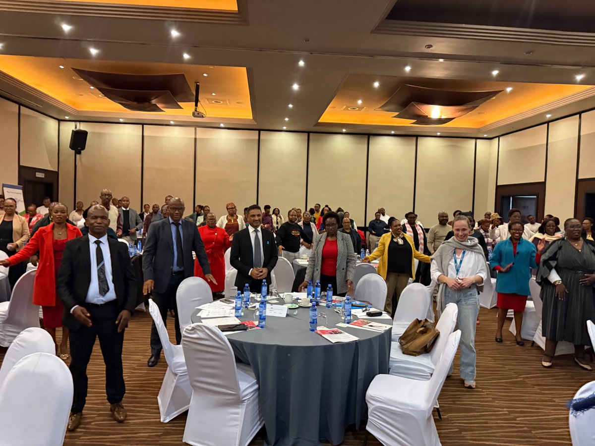UnicefLesotho's tweet photo. 1/1 The Ministry of Education and Training today hosted a high-level event on the School Readiness Initiative.
The event also marked the launch of the @GPforEducation supported scale-up of the SRI and the Federer Foundation’s new strategy, strengthening support 4 early learning. https://t.co/zuJHbjMkPK