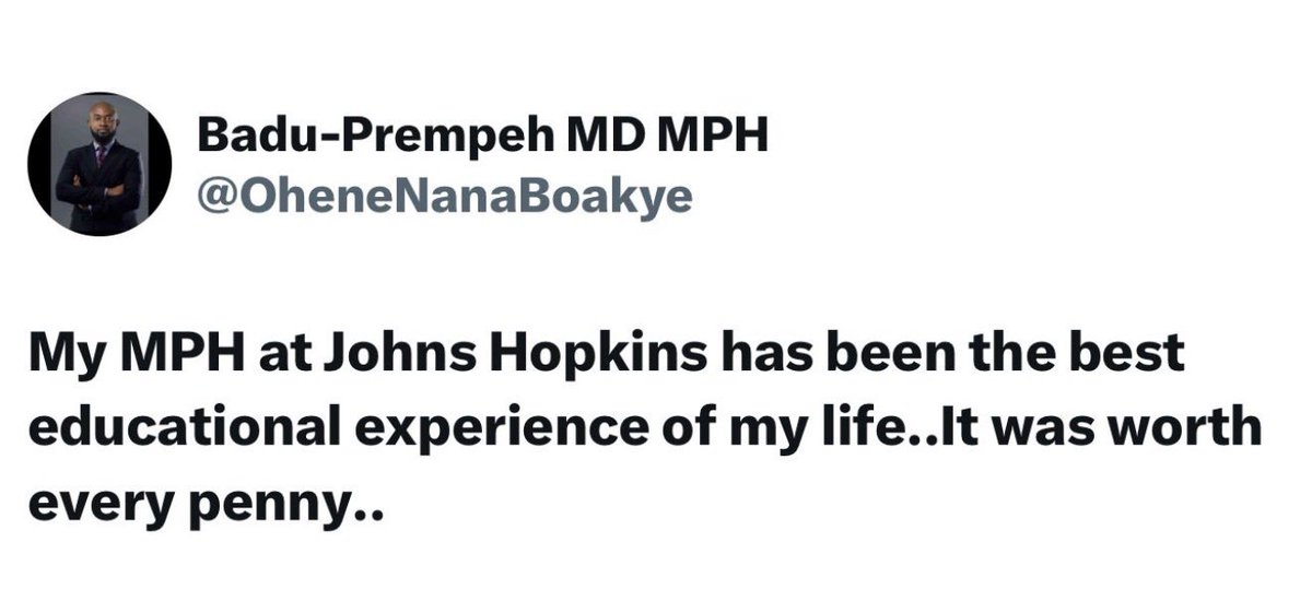 Dr. Banda Khalifa MD, MPH, MBA tweet media