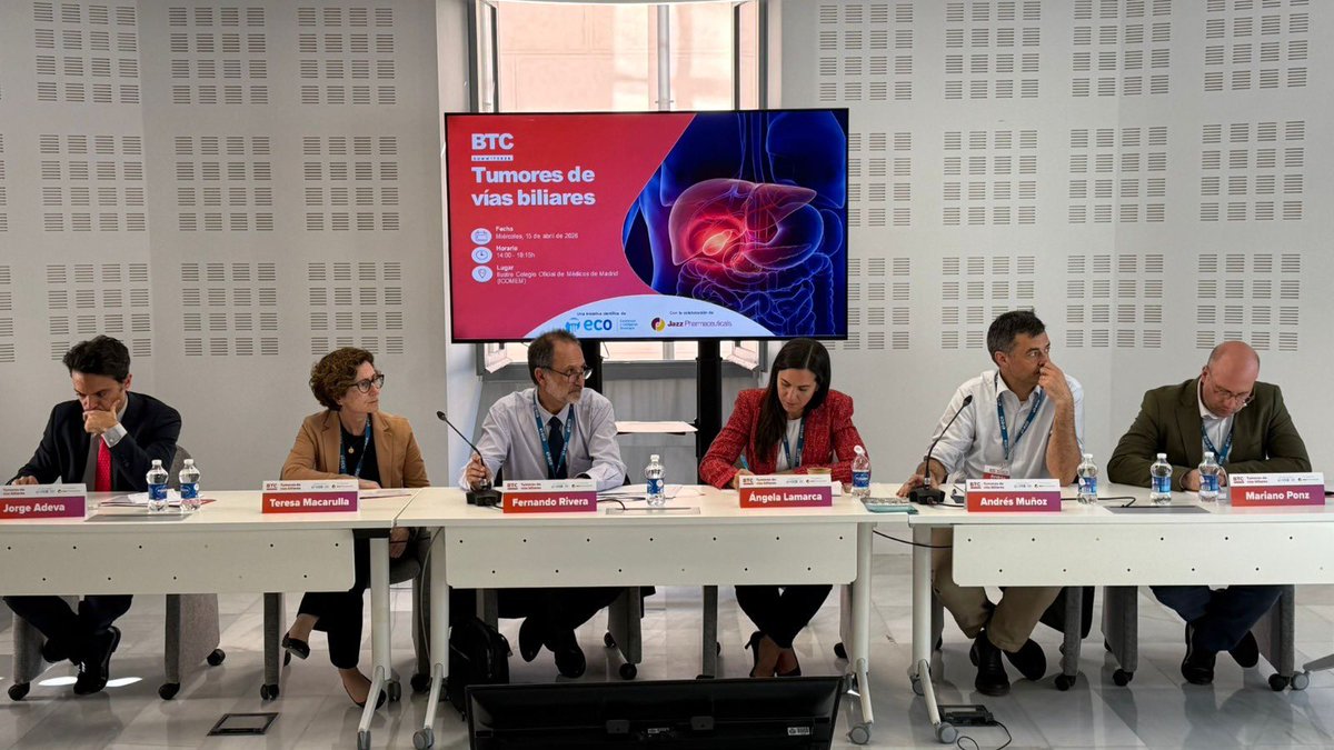 DrAngelaLamarca's tweet image. A very nice discussion earlier this week assessing current #reality of #care and #treatment in #Spain for #BiliaryMalignancies

Now time to ✍️📑

Thanks to #FundacioECO and #ColegioMedicosMadrid organising

See you all in 2027 😊🤞🏻

📸3- NGS options in Spain😉
@atuvibi @GrupoTTD
