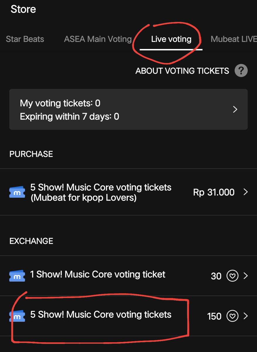 Help rt

Army jangan lupa besok ada live voting di mubeat ya, jam nya emg bentrok sama konser tp please bantu dulu drop vote cuma bentar kok 
1 akun max 5 vote = 150hb
jgn lupa tuker hb ke tiket
tolong perbanyak akun nya army !!
‼️Pasang alarm biar gak lupa ‼️
⏰ 13.20-14.30 WIB