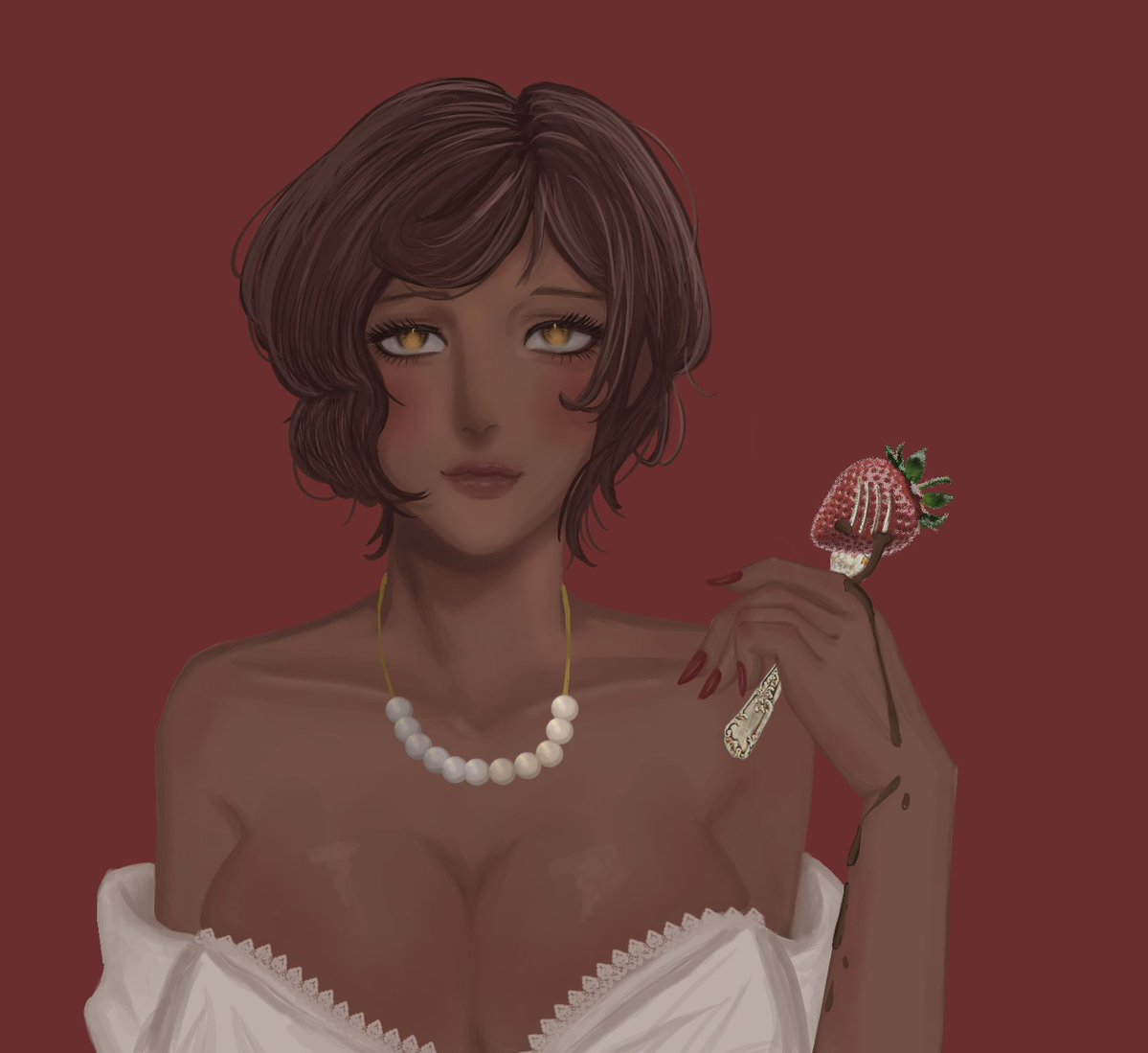 CMebanana's tweet image. Strawberry Chocolate #lk #loki #femlock